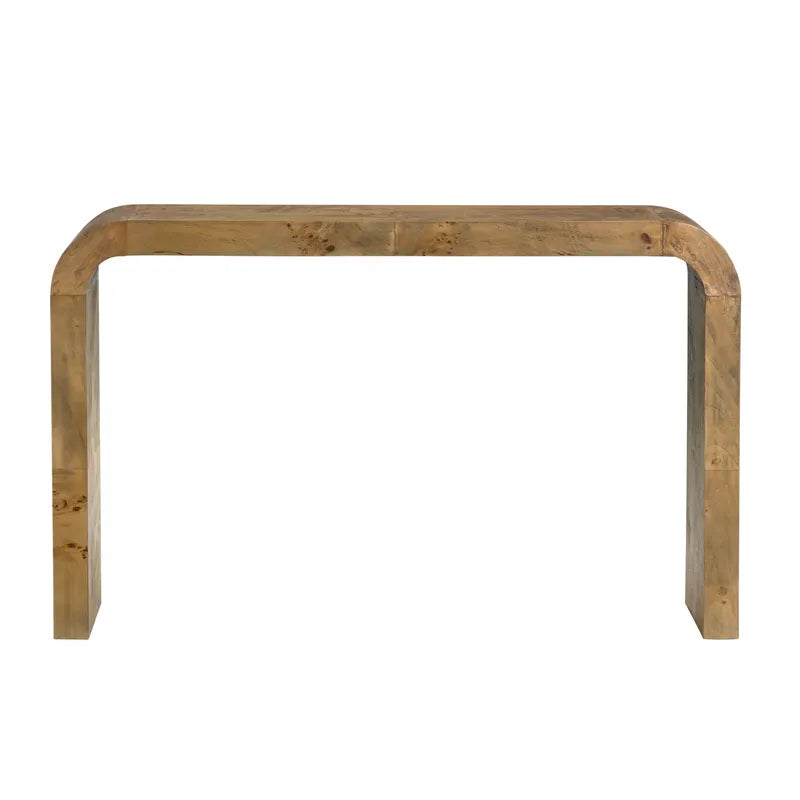 modern mango wood entryway