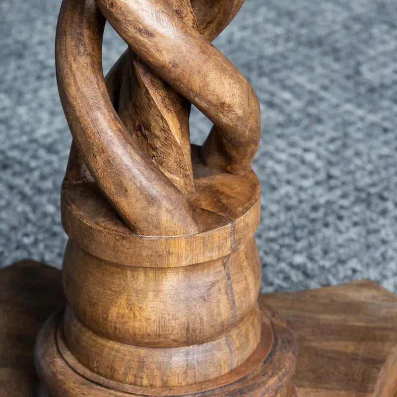 modern rustic centerpiece