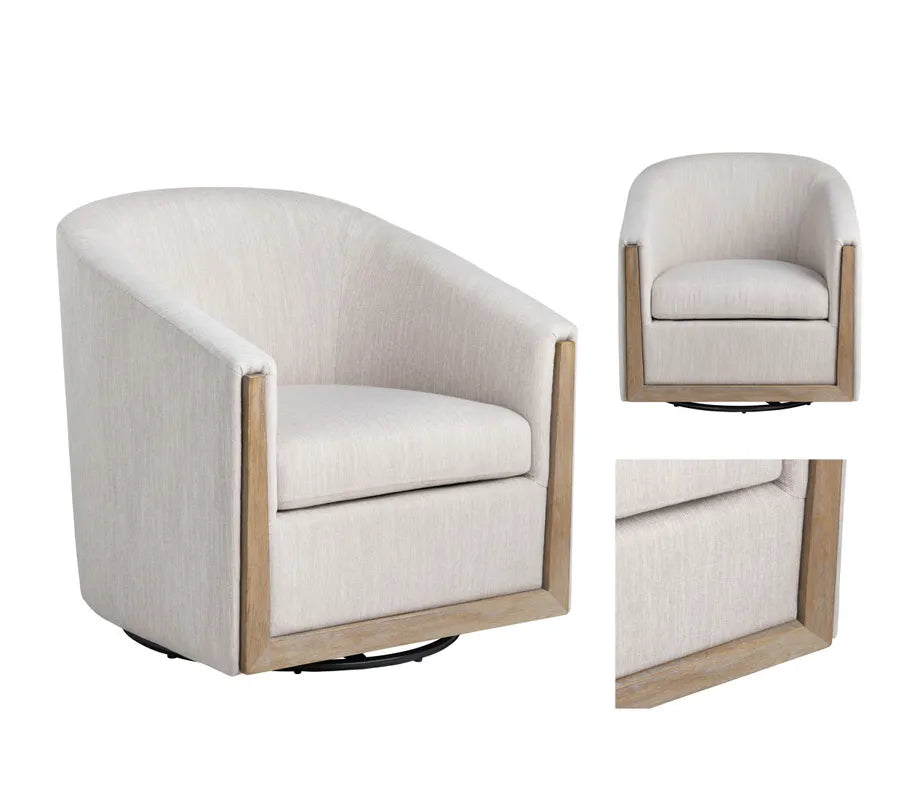 modern rustic lounge chair