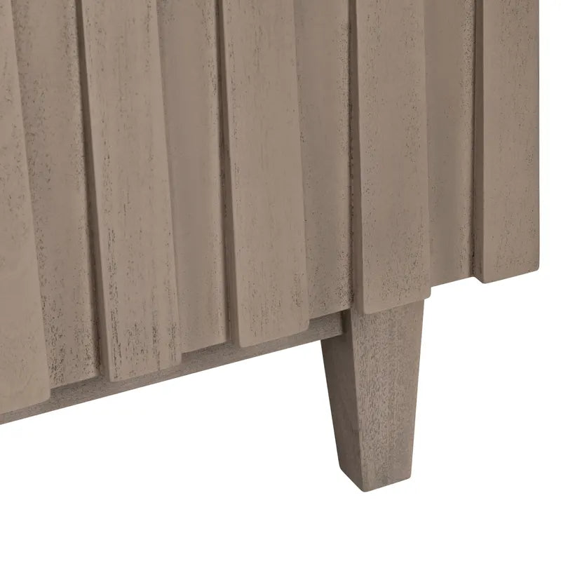 modern vertical pull sideboard