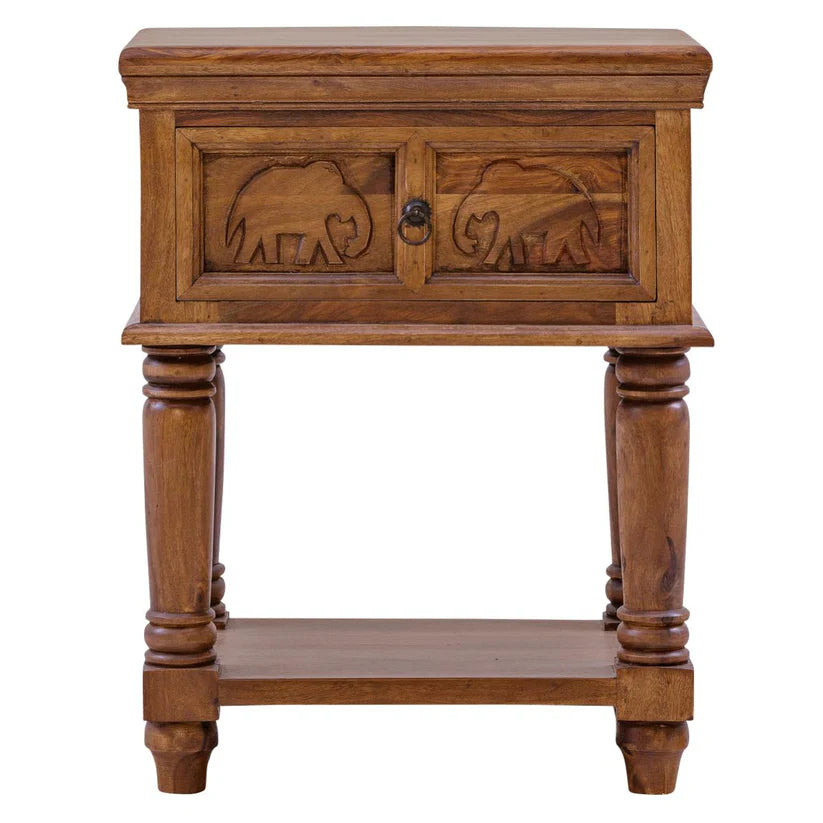 multipurpose tusks accent table
