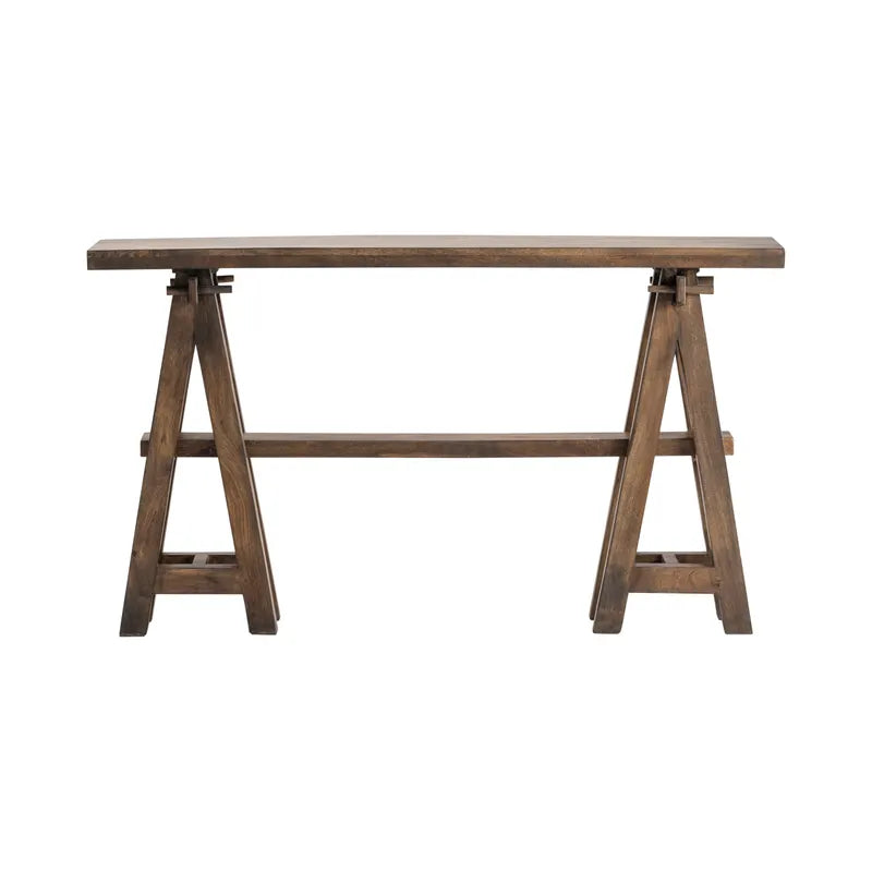 narrow console table