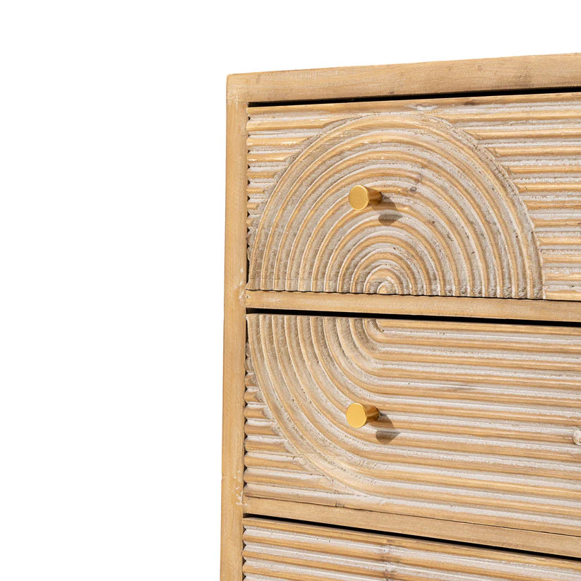 natural finish bedsides