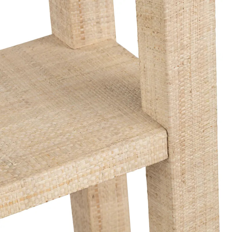 natural finish tall storage
