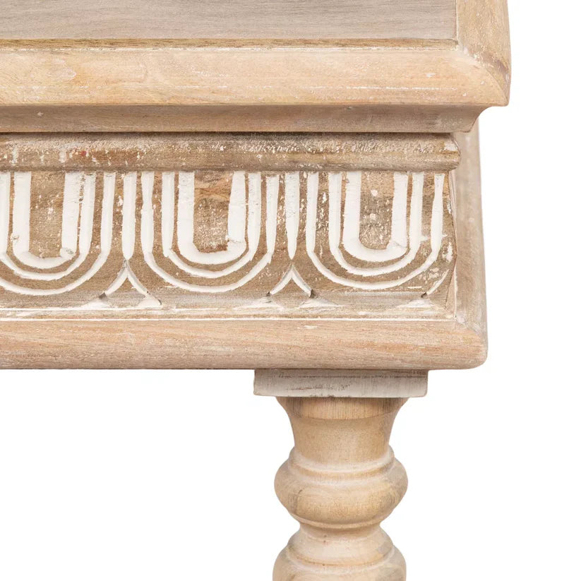 natural grain accent table