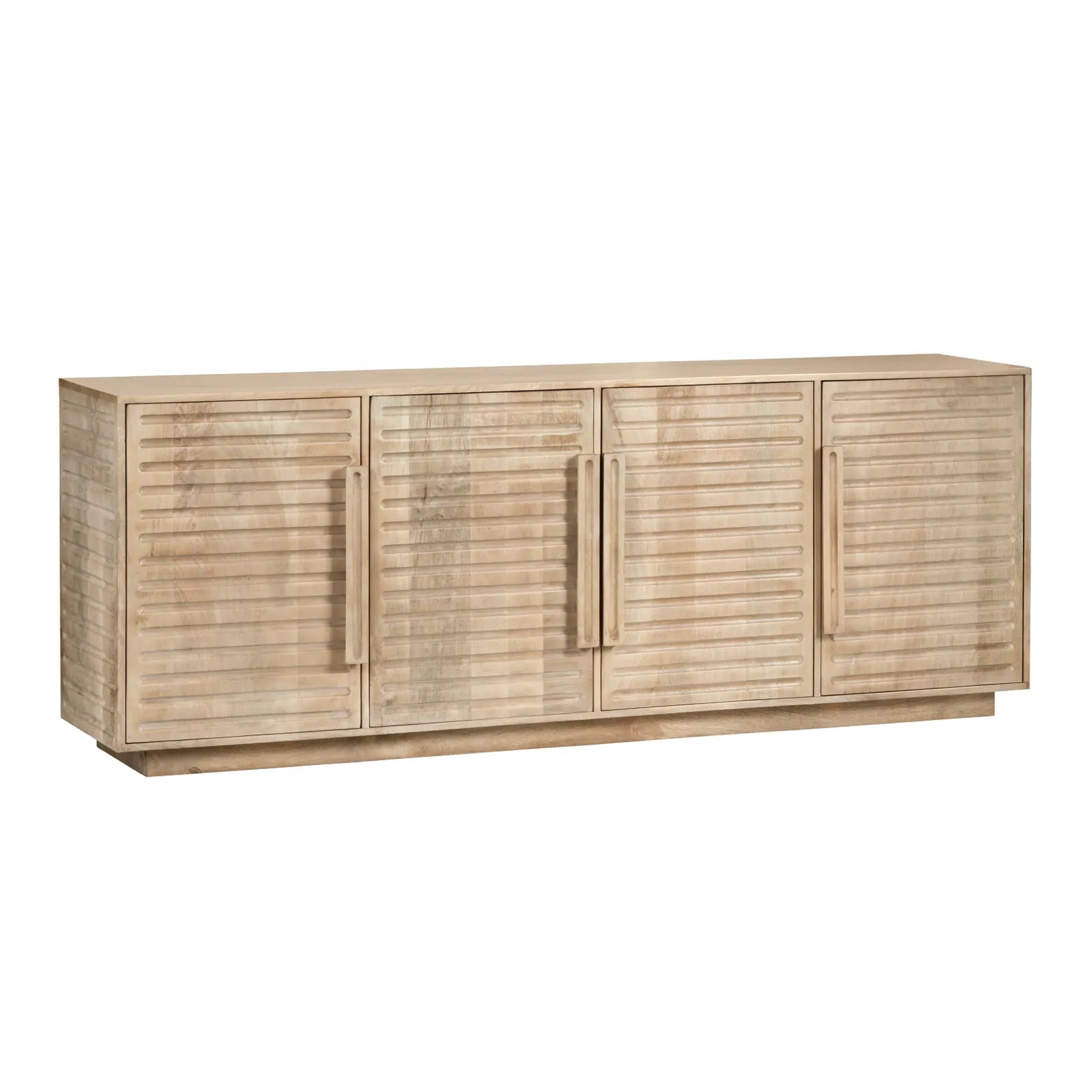 natural mango wood buffet