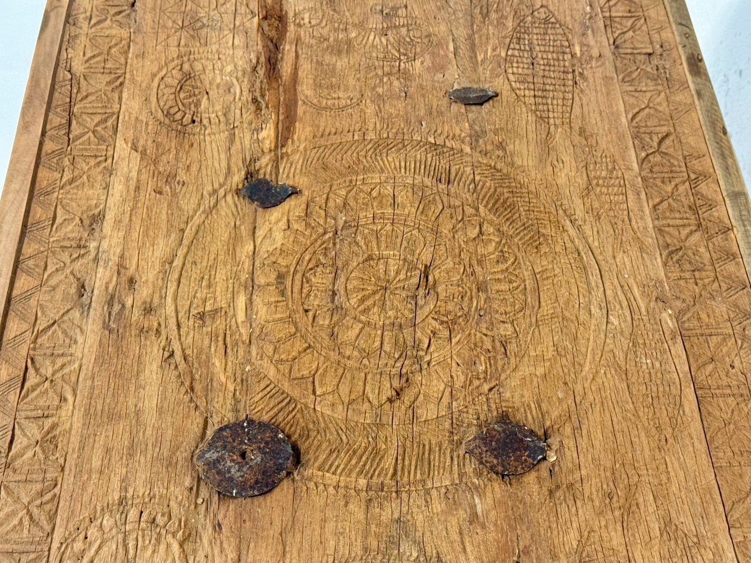 natural wood table