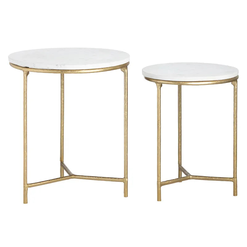  nested marble tables