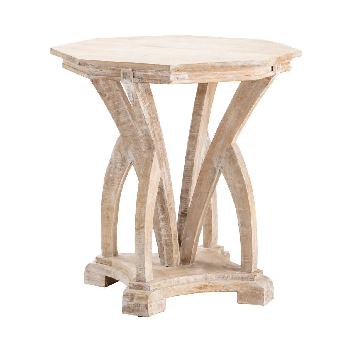  octagonal side table