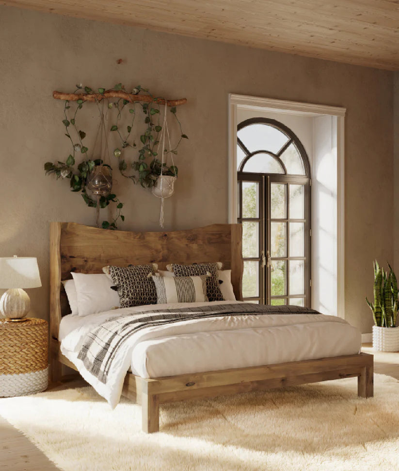 omega mango wood bed