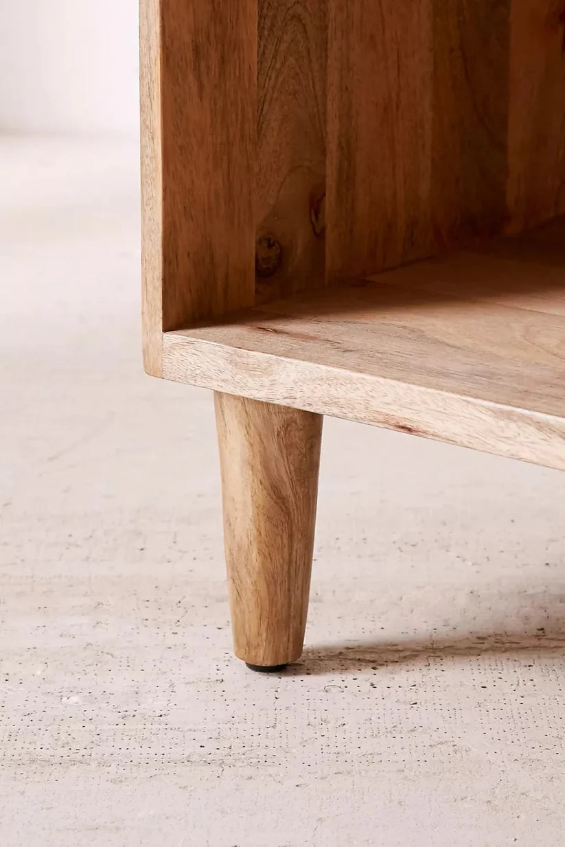 open shelf nightstand
