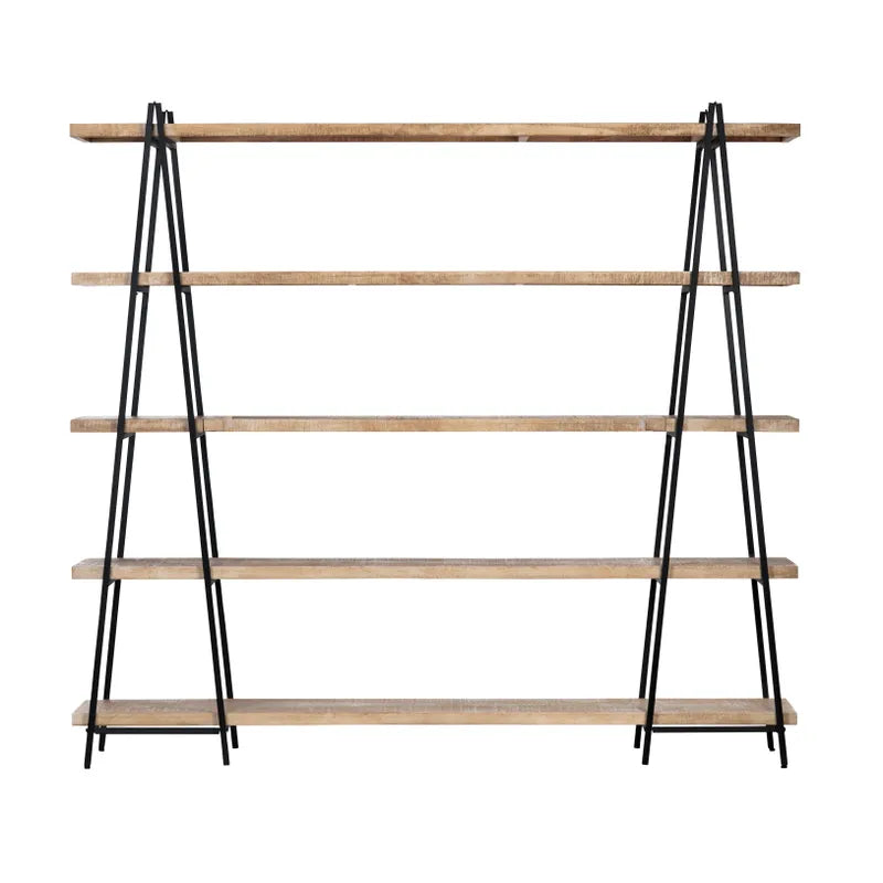 open shelving shelf