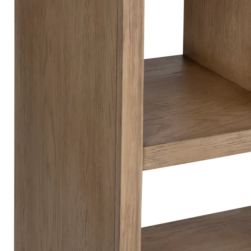 open shelving unit