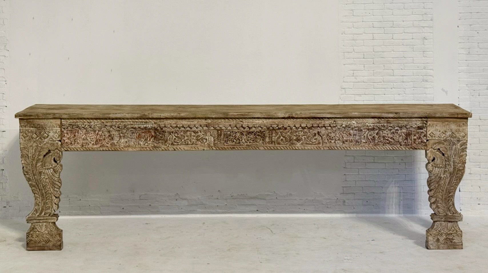 ornate console table