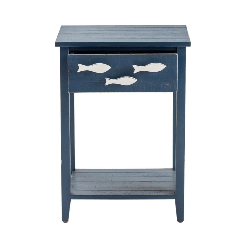 painted end table