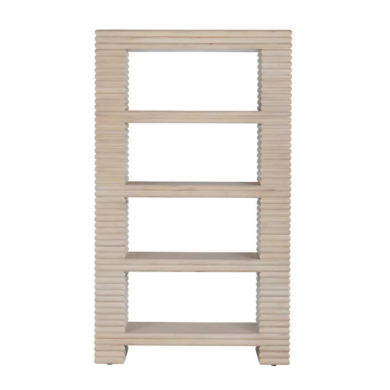 painted mango wood open storage