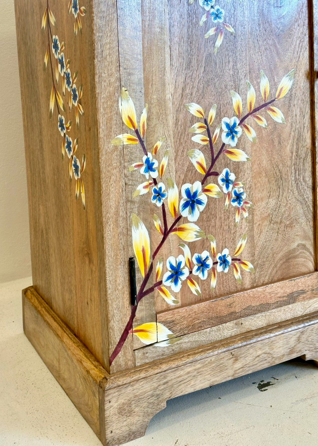 painted storage cabinet