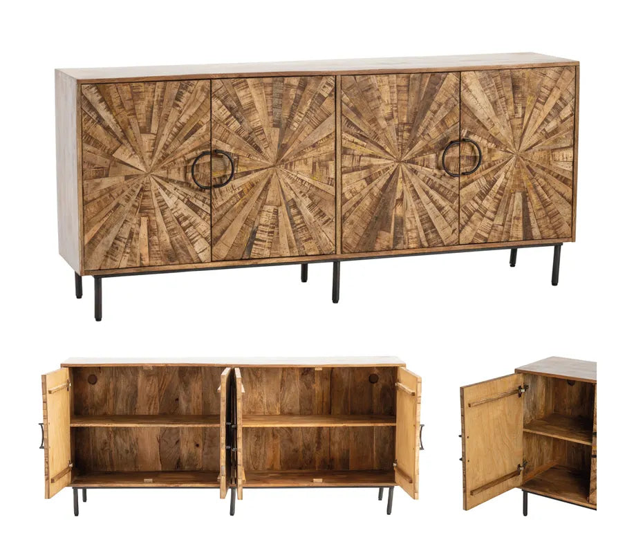 pinwheel sideboard