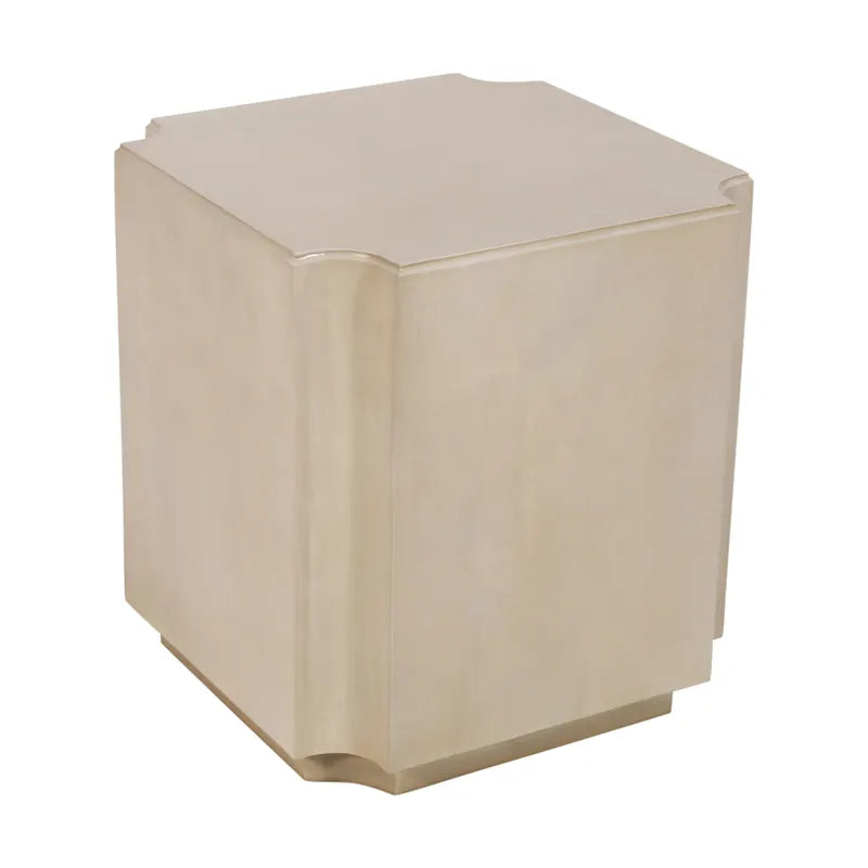plinth end table
