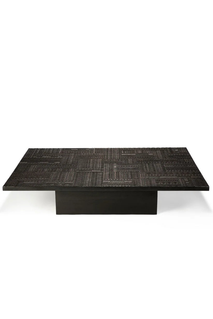pompeii minimalist walnut table