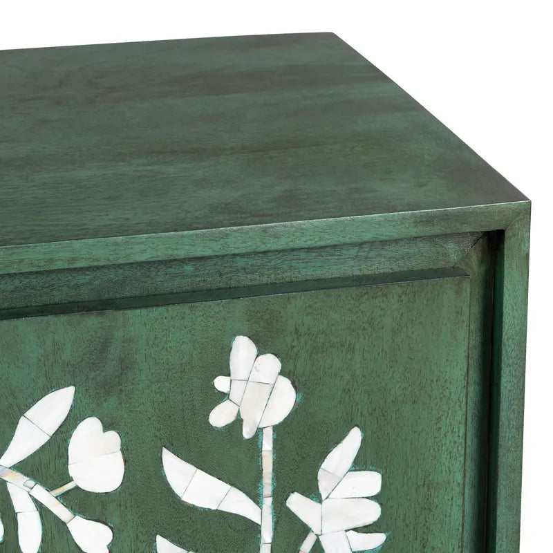 powder coated botanical cabinet