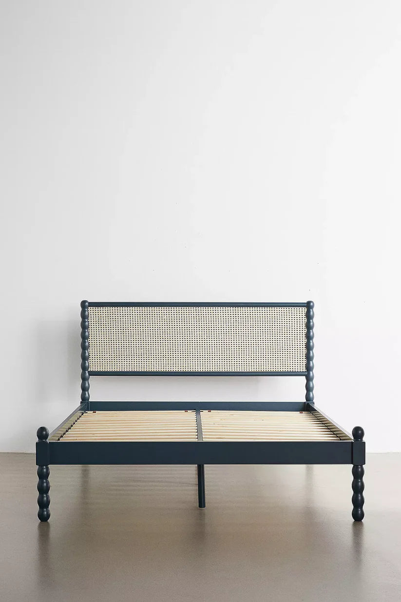 rattan headboard beds