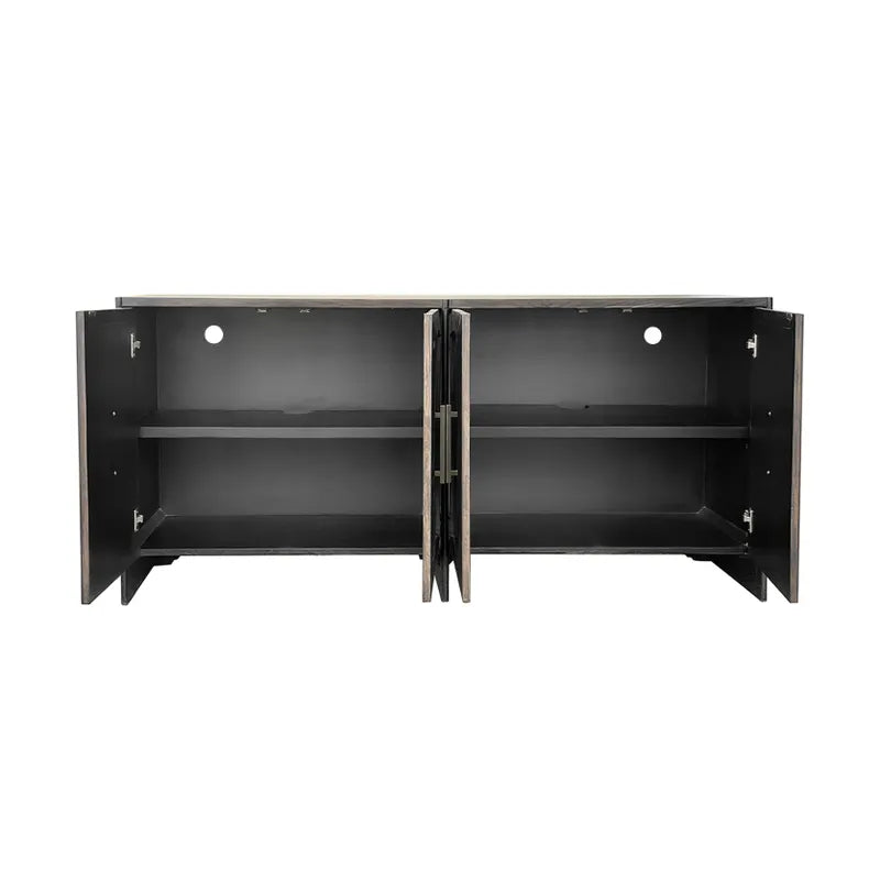 retro geometric sideboard