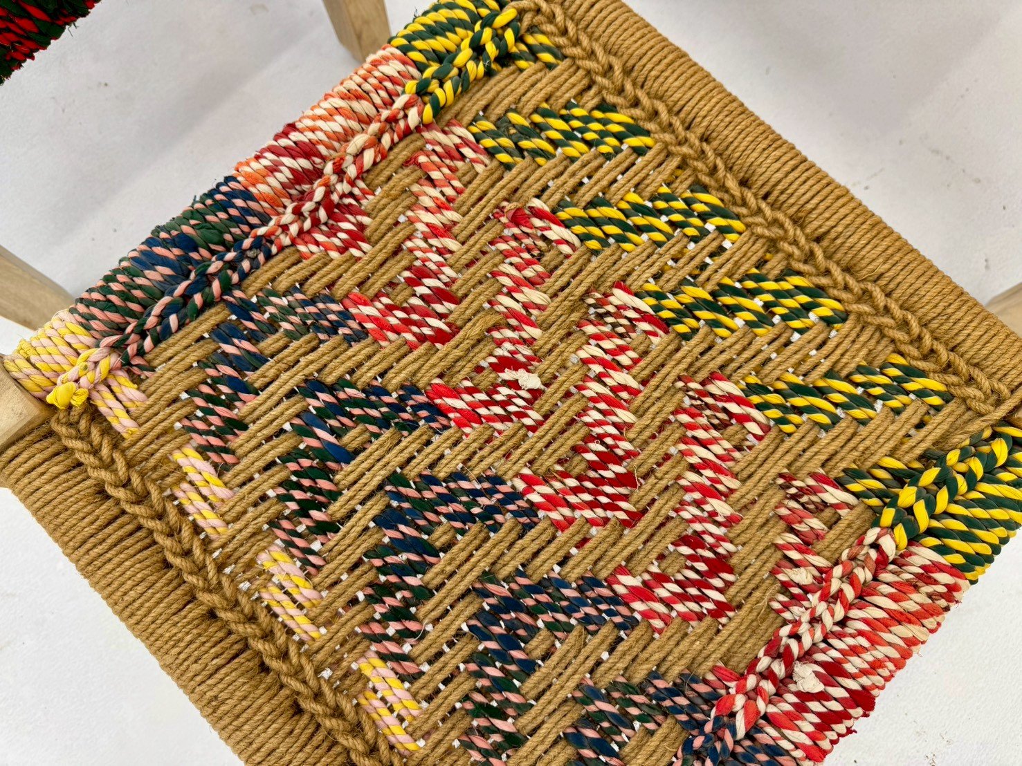  rope seat bench