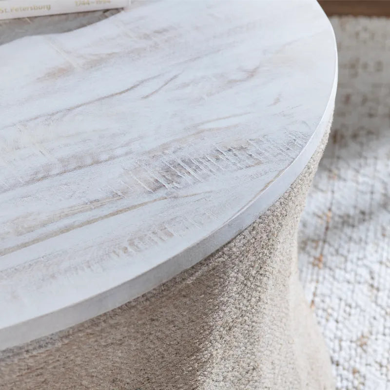 rope wrapped coastal center table