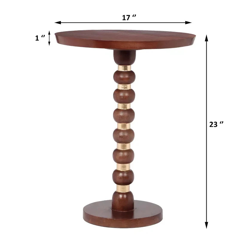  round side table natural
