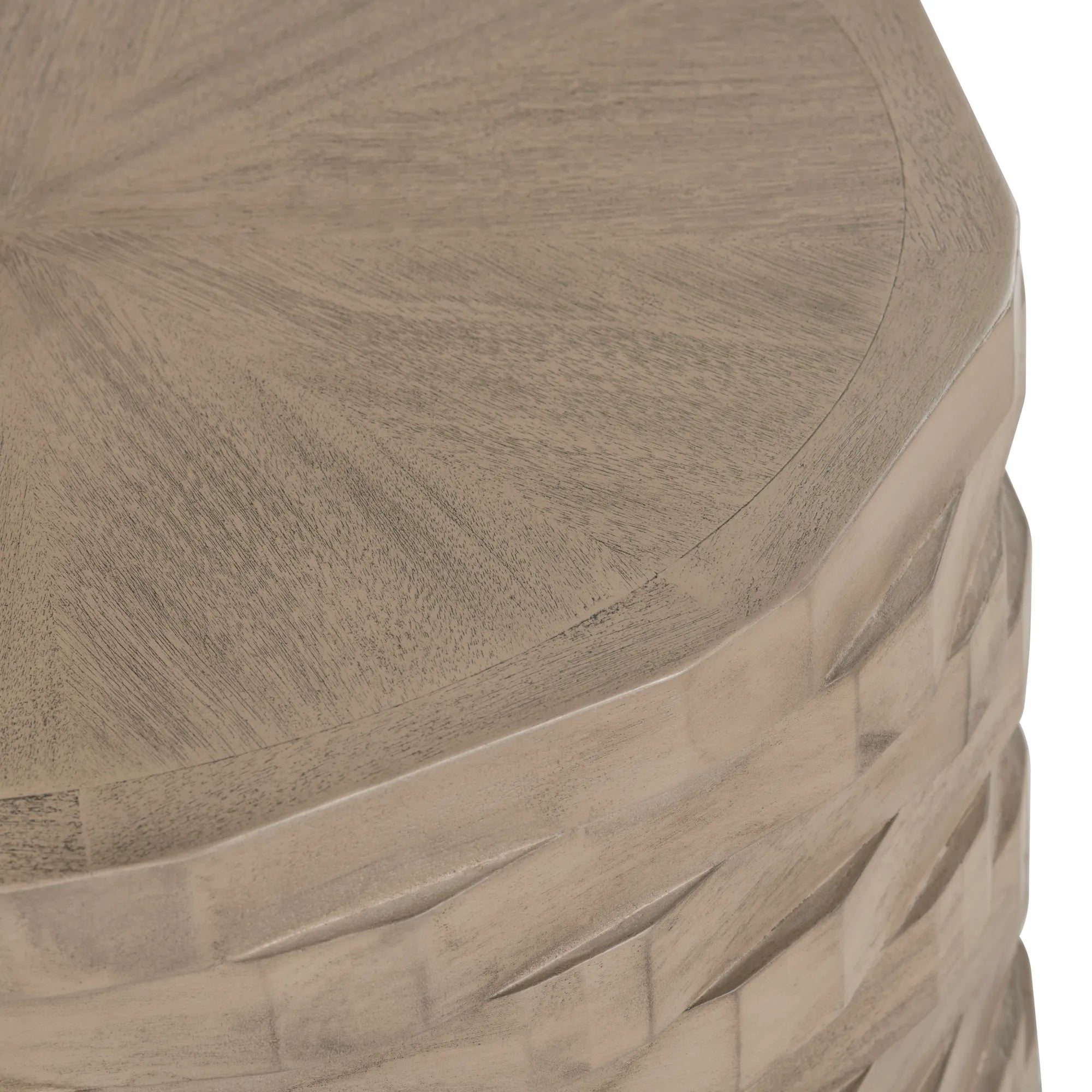  round top end table