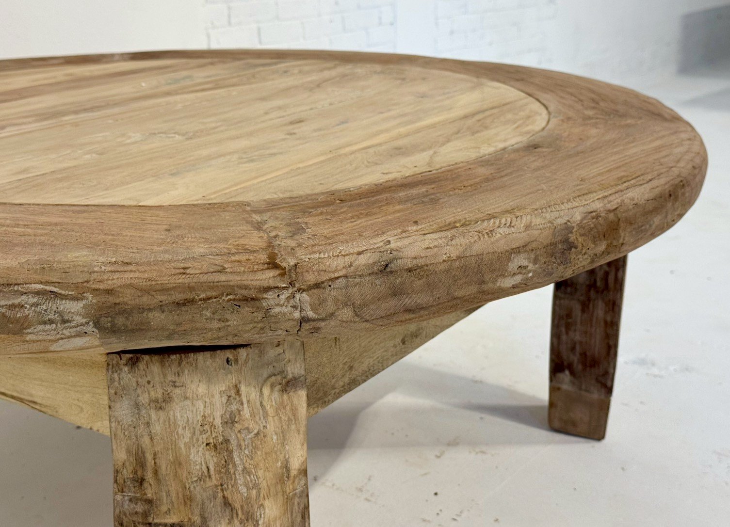 round wooden table