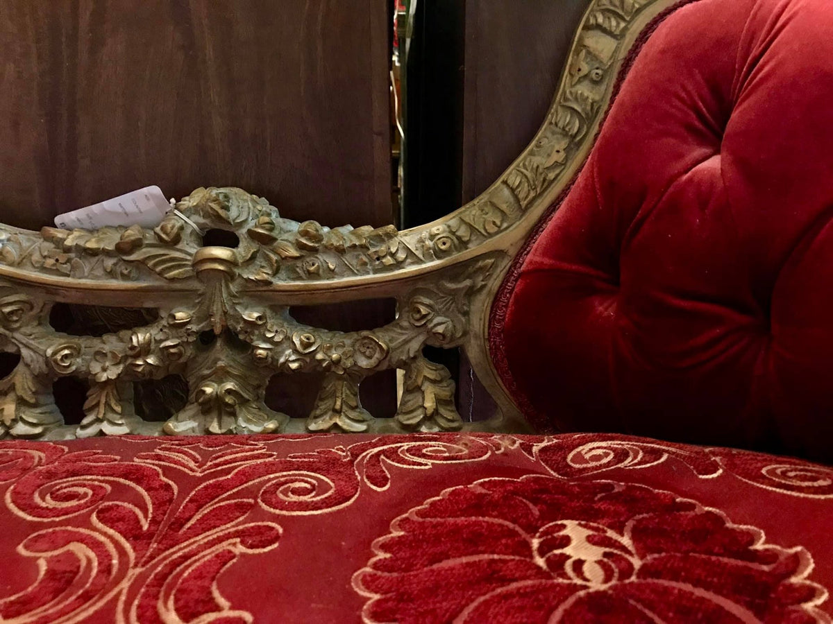 royal wood sofa