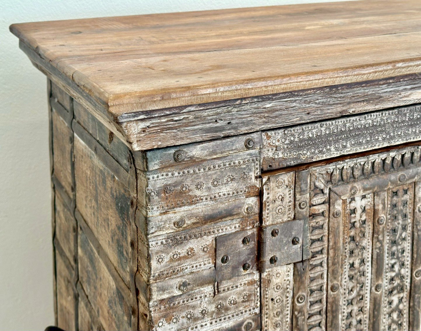 rustic buffet