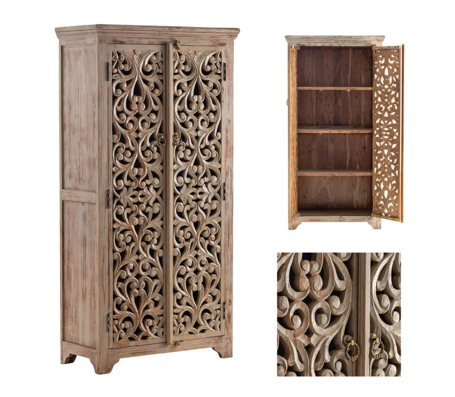 rustic cabinet