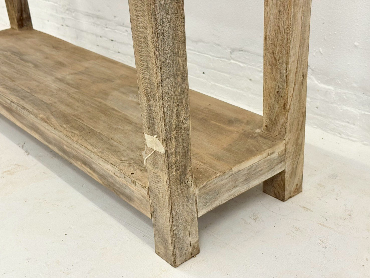 rustic console tables