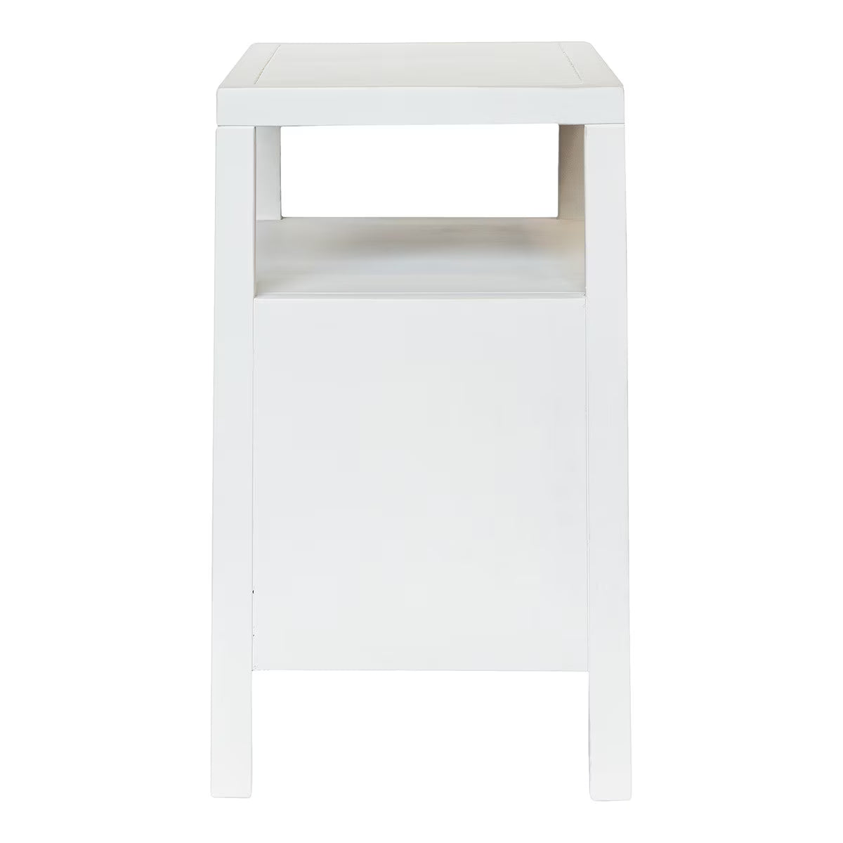  scalloped bedside table