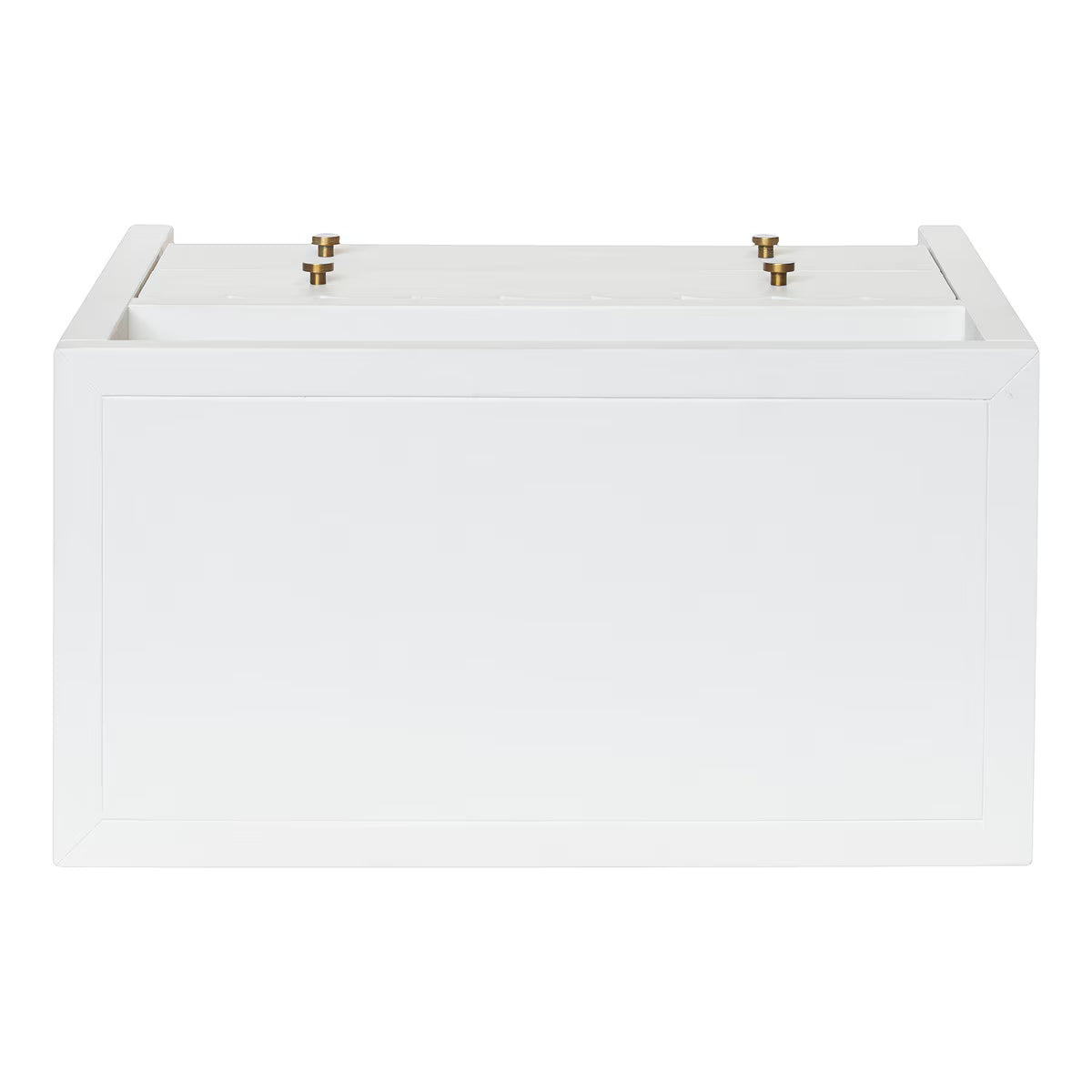 scalloped drawer bedside