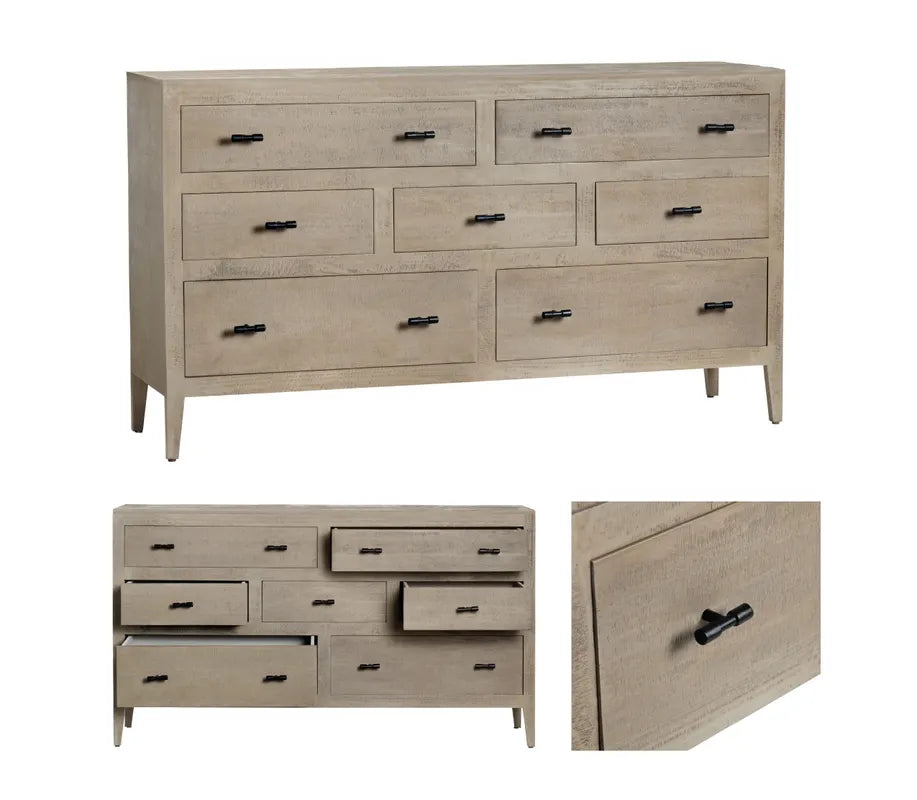 seven drawer dresser