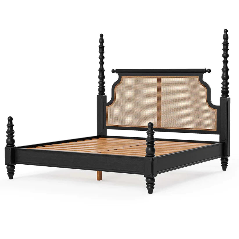 sheesham solid wood poster bed