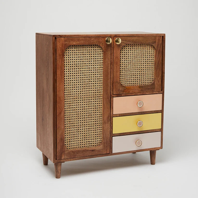 sheesham wood mini wardrobe