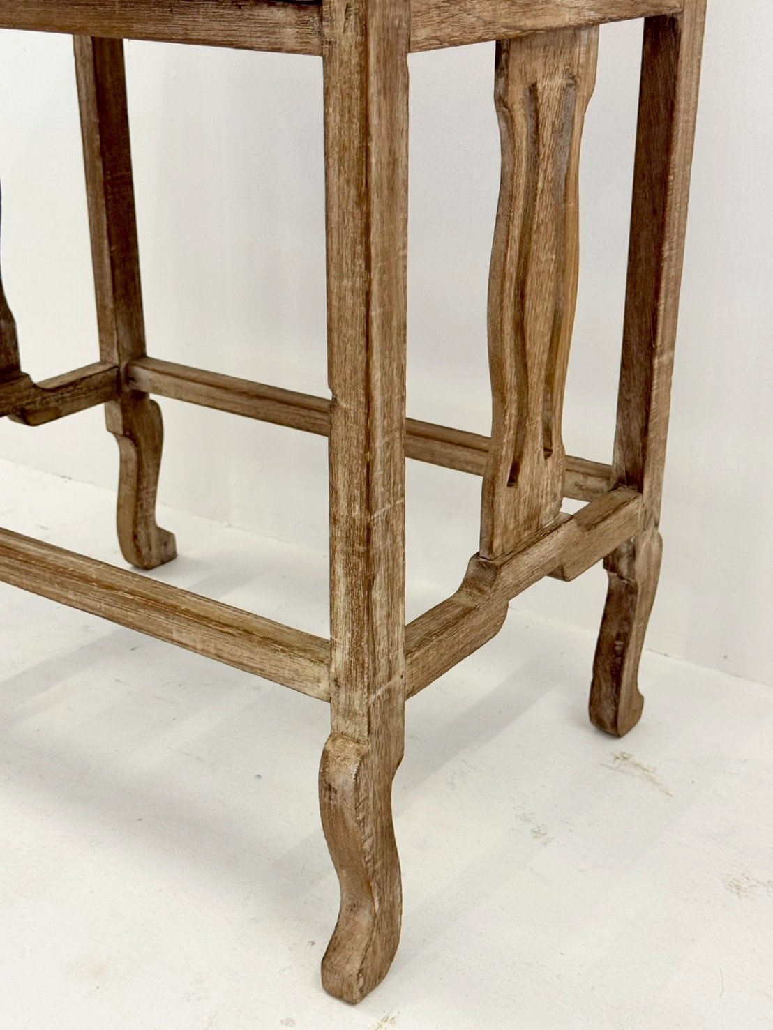 Single Drawer Bedside – Rustic Side Table Bedroom with Weathered Wood Finish - RIVO HOMES