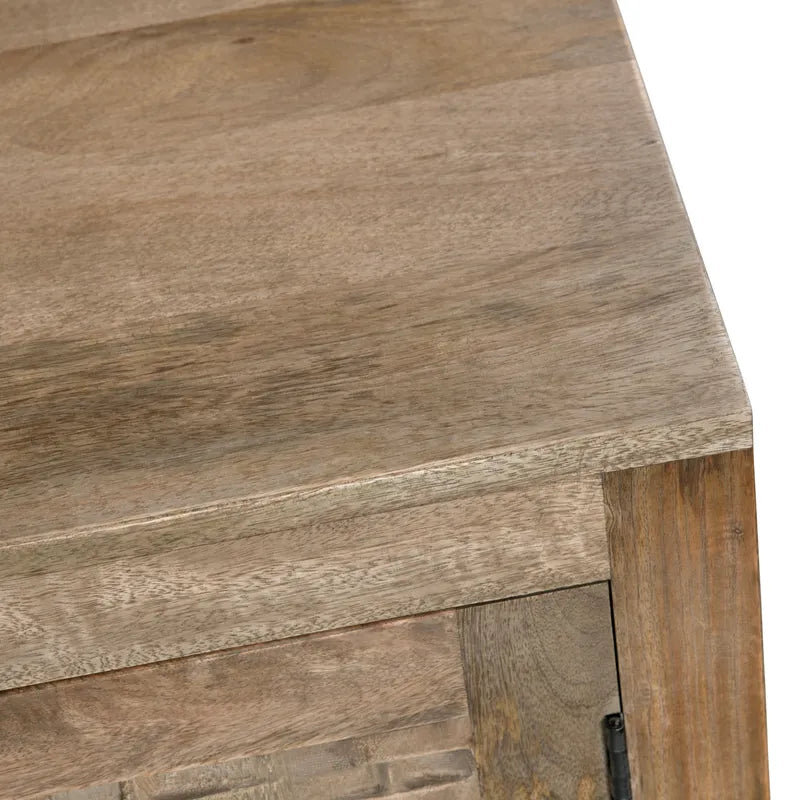 six door basket weave buffet