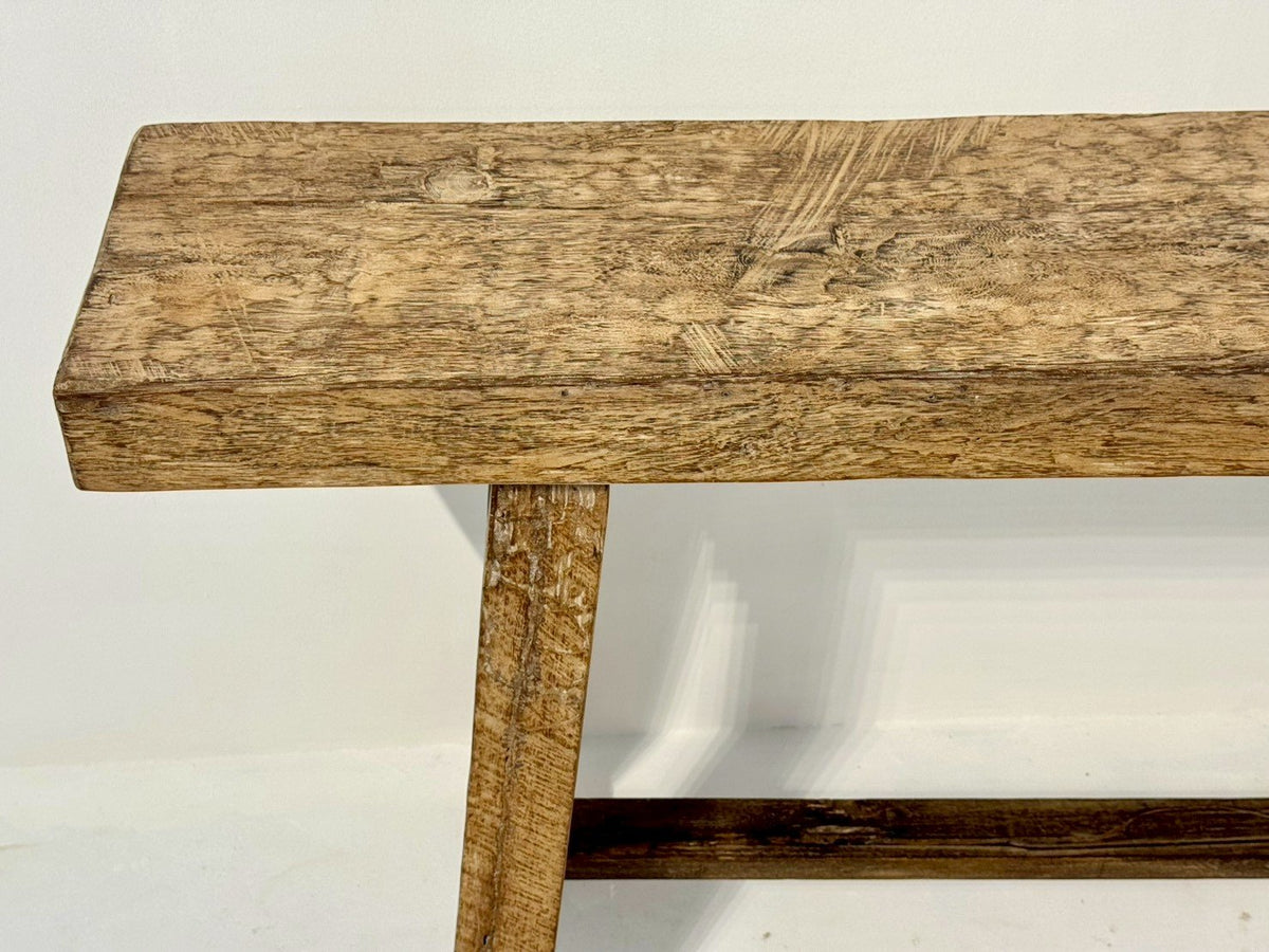 Slender Open Console Table – Simple Wooden Consoles with Airy Design W163 x D30 x H83 cm - RIVO HOMES