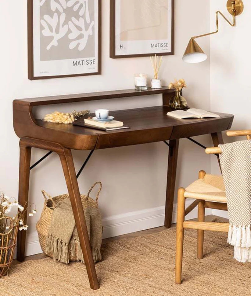 solid mango wood study table