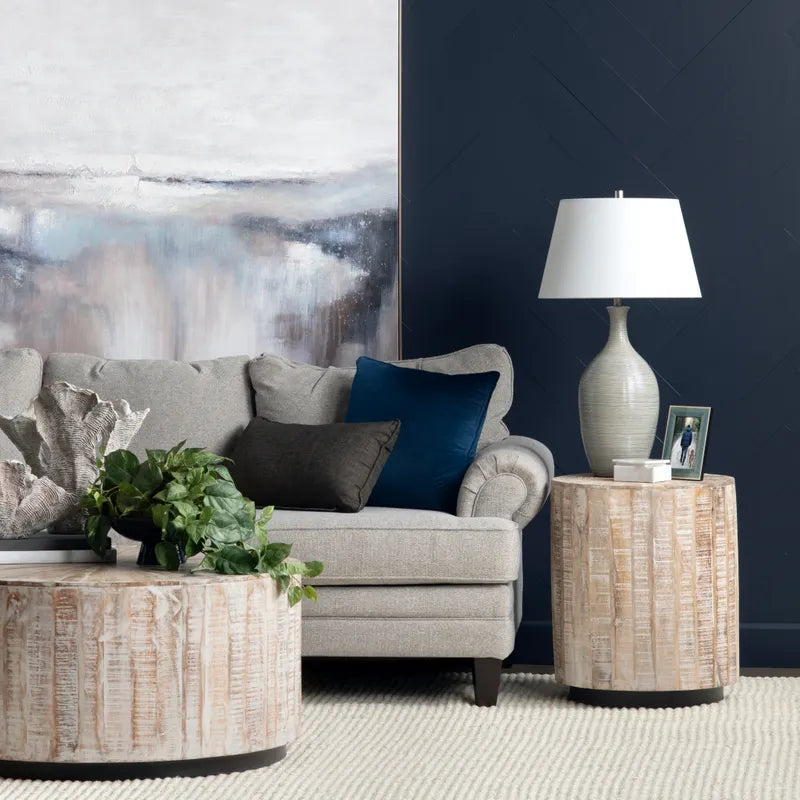 solid scandinavian center table
