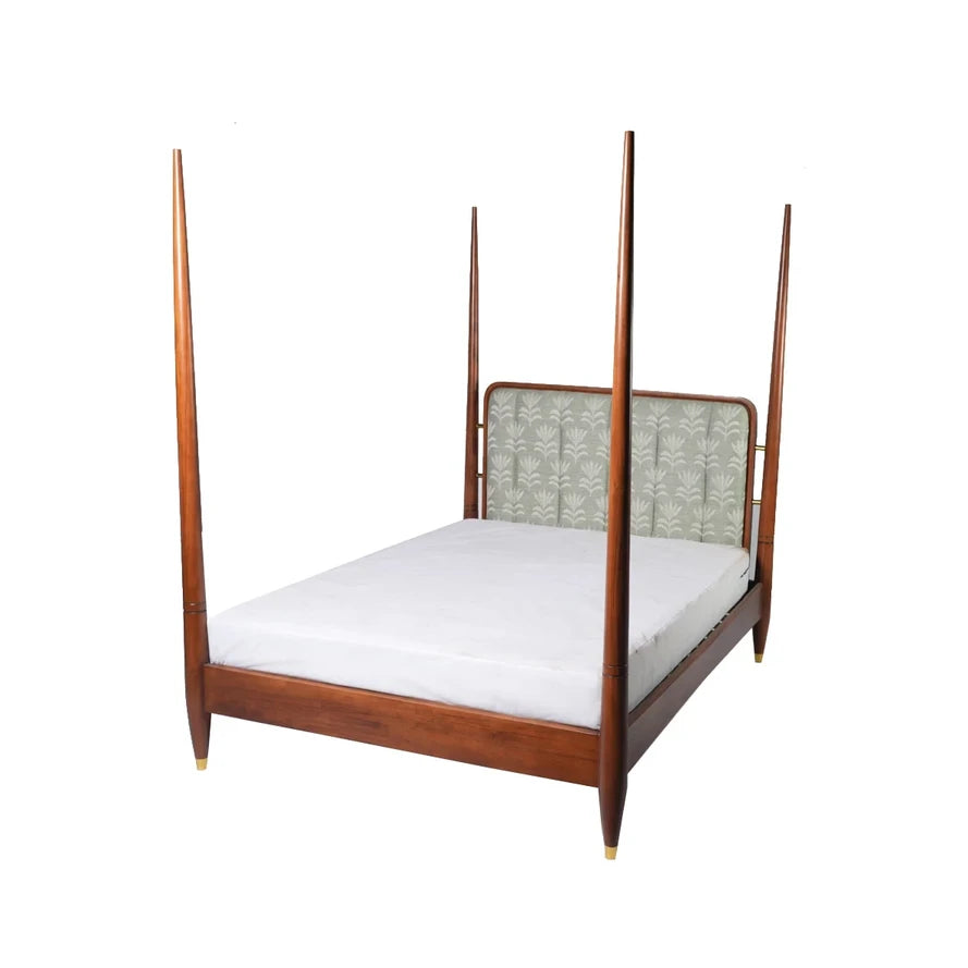solid wood bed