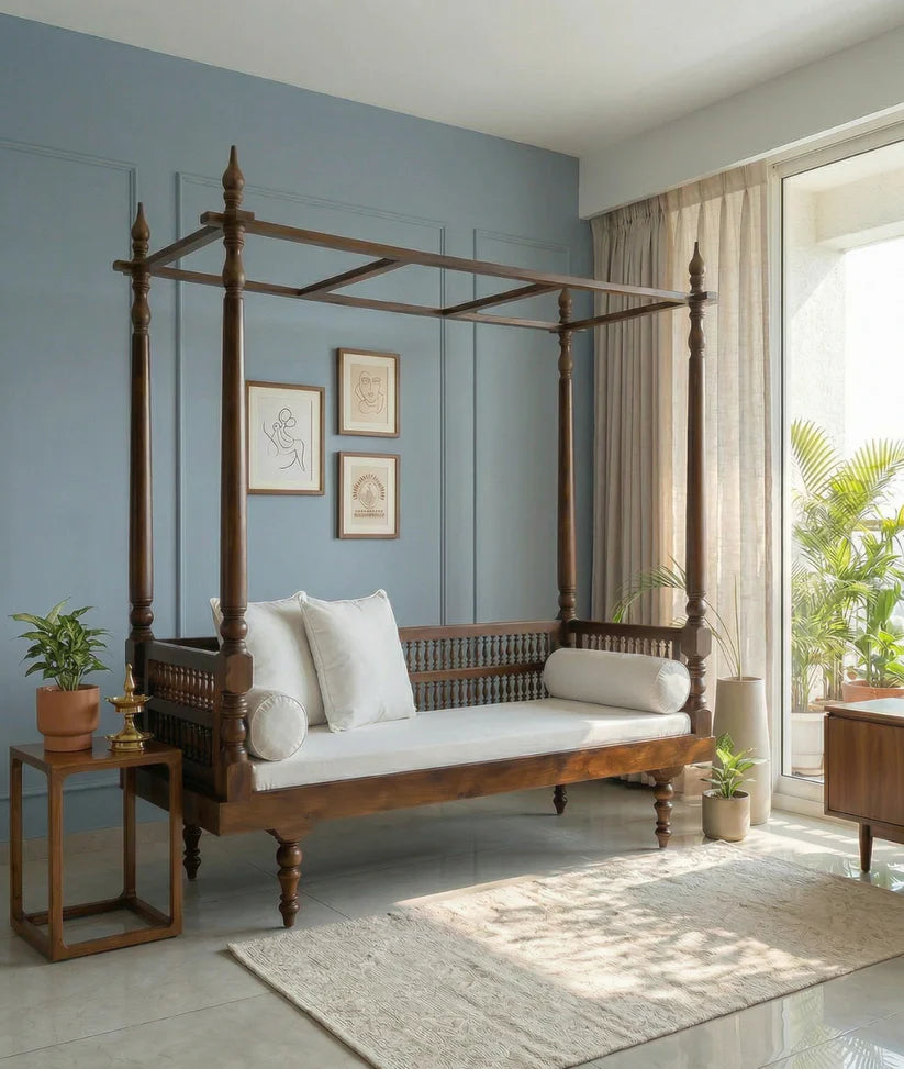  solid wood daybed sofa