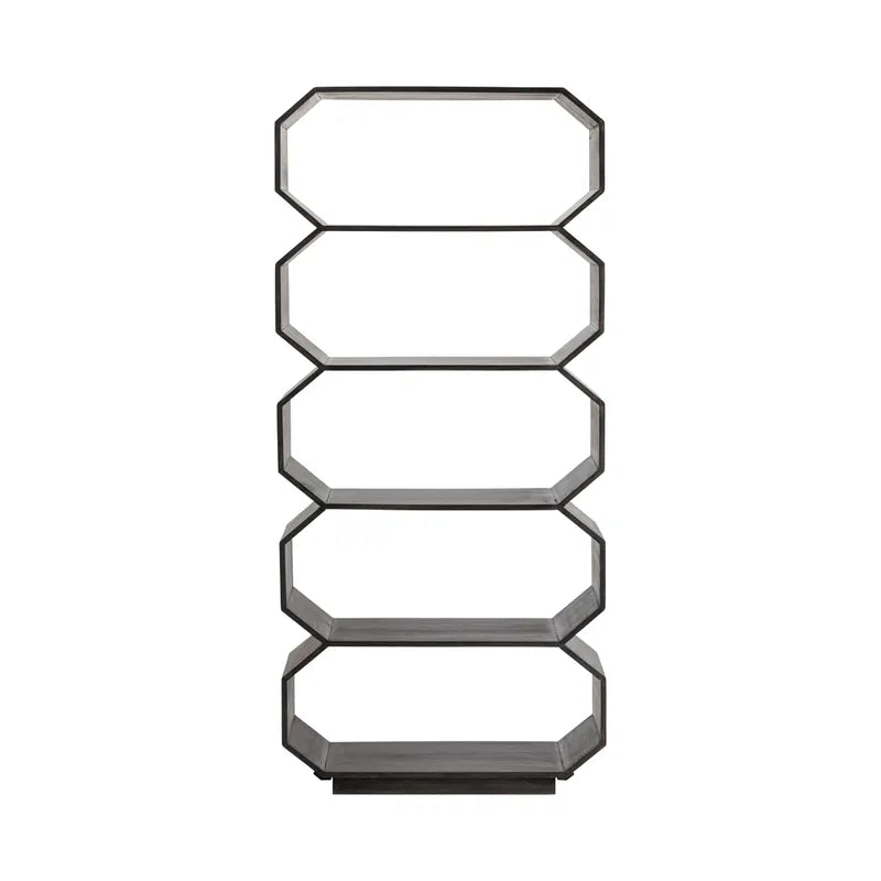 stacked octagon shelf