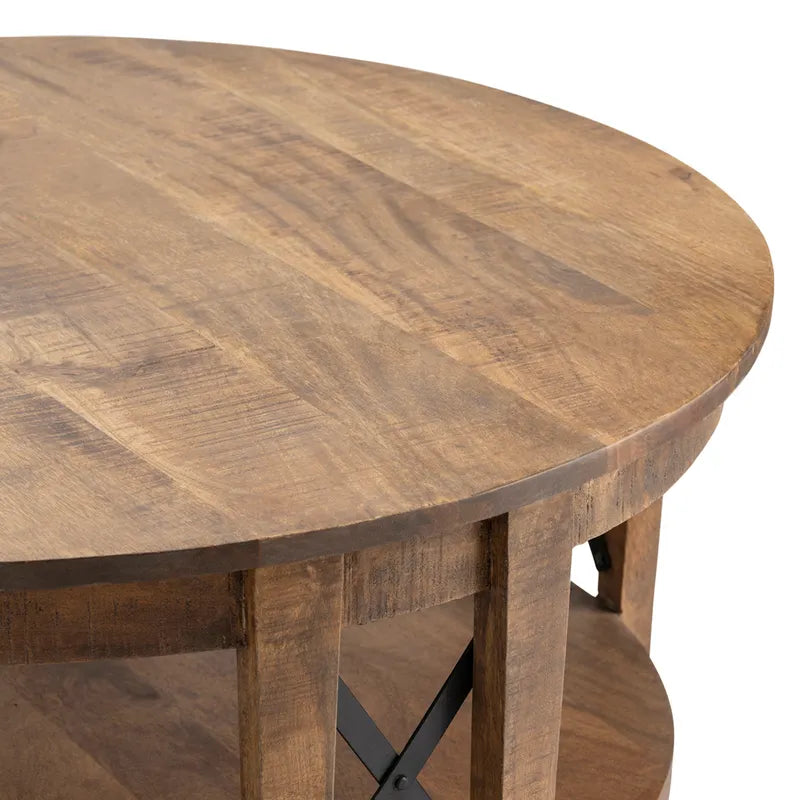 stained center table